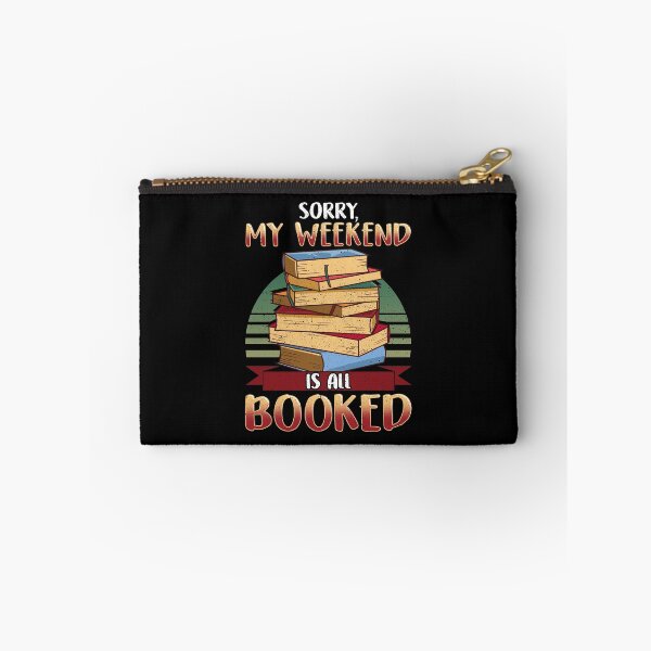Item preview, Cute Sorry My Weekend Is All Booked Bookworm Pun designed and sold by perfectpresents.