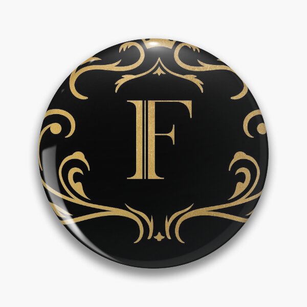 Artikelvorschau, F Monogramm, Buchstabe F, Initiale, Emblem | Gold entworfen und verkauft von rattob.