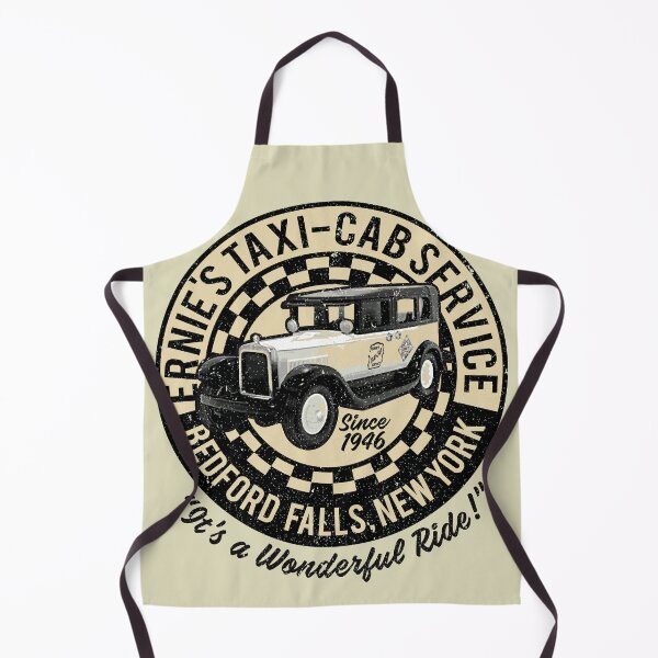 Item preview, Ernie's Taxi-Cab Service Its A Wonderful Life designed and sold by Alema Art.