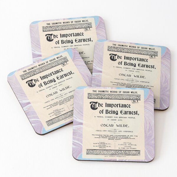 Item preview, First Edition:Oscar Wilde The Importance of Being Earnest designed and sold by MarbleCloud.
