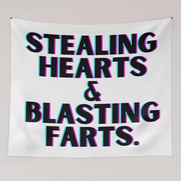 Item preview, Stealing hearts blasting farts designed and sold by OneTimeEngineer.