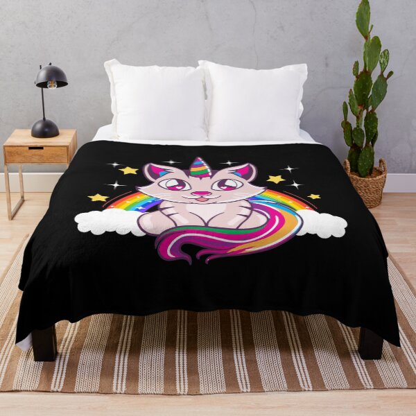 Item preview, Cute & Funny Unicorn Cat Rainbow Kitty Magical designed and sold by perfectpresents.
