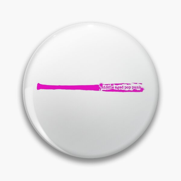 Item preview, Middle Aged Pop Punk Baseball Bat (Pink) designed and sold by Getonboardman.