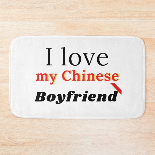 Item preview, I love my Chinese boyfriend  designed and sold by samahsbd.