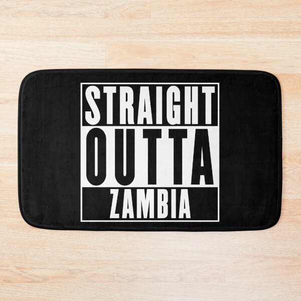Item preview, Straight Outta Zambia designed and sold by RandomStuffShop.