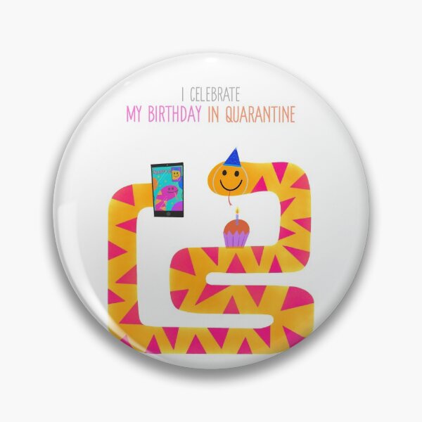 Item preview, I Celebrate My Birthday in Quarantine designed and sold by Kaupasi.