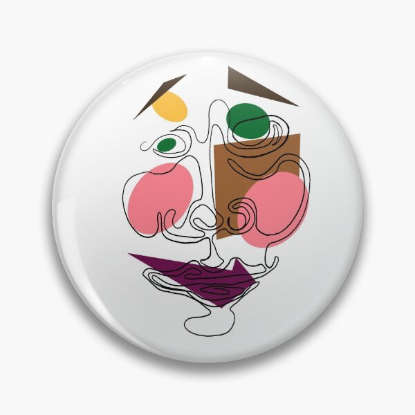 Item preview, Abstract Face designed and sold by PaintingsByKF.