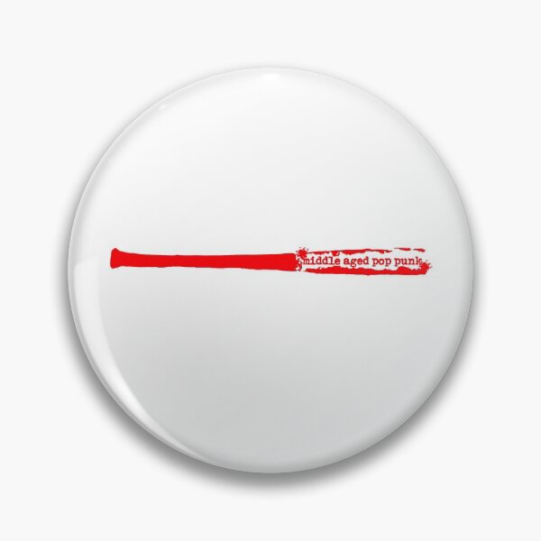 Item preview, Middle Aged Pop Punk Baseball Bat (Red) designed and sold by Getonboardman.