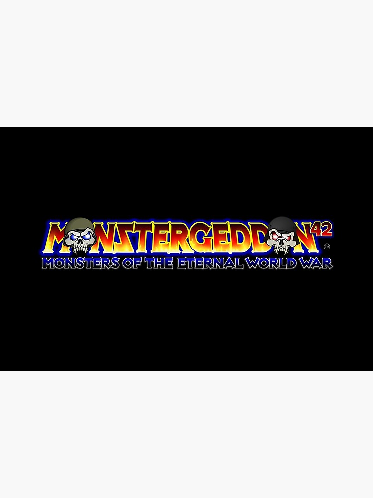 Thumbnail 2 of 2, Laptop Skin, MONSTERGEDDON 42 Main Logo designed and sold by MONSTERGEDDON42.