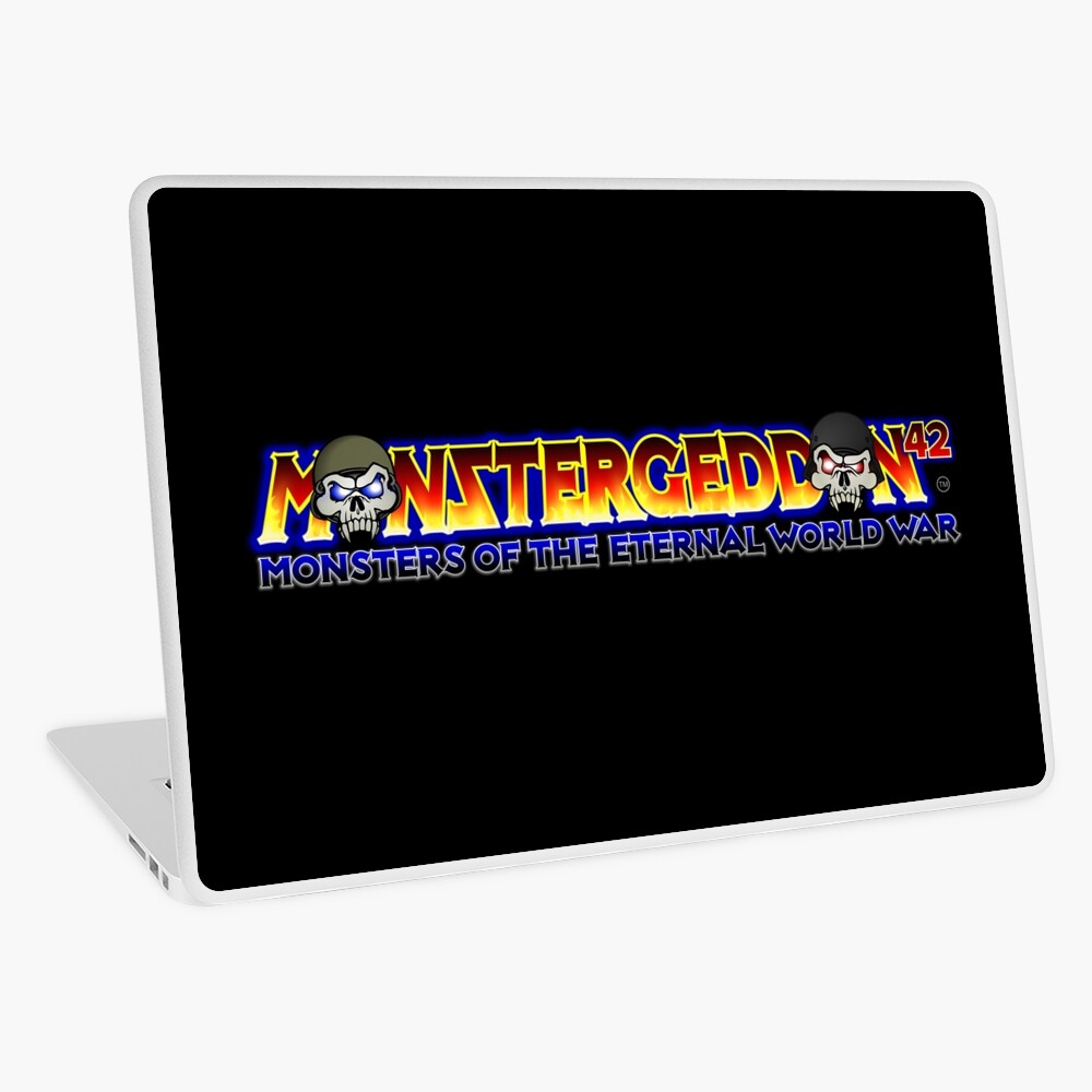 MONSTERGEDDON 42 Main Logo Laptop Skin