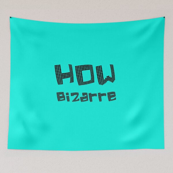 Item preview, How Bizarre Blue designed and sold by DamaliePierre.