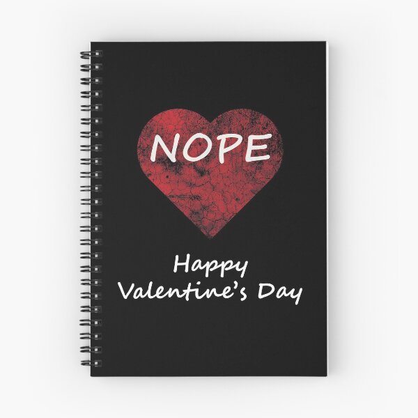 Item preview, Anti-Valentine Rejection - Nope designed and sold by GeekHeadDesigns.