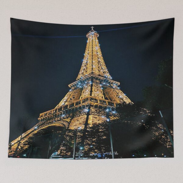 Item preview, Night Eiffel tower Comforter designed and sold by Lallz-Comforter.
