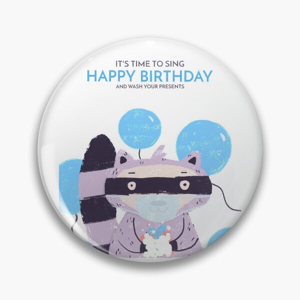 Item preview, It's Time to sign Happy Birthday and wash your presents! designed and sold by Kaupasi.