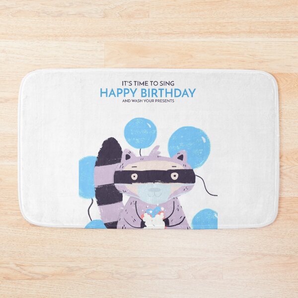 Item preview, It's Time to sign Happy Birthday and wash your presents! designed and sold by Kaupasi.