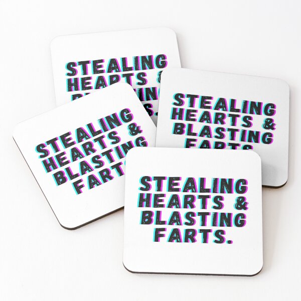 Item preview, Stealing hearts and blasting farts designed and sold by OneTimeEngineer.