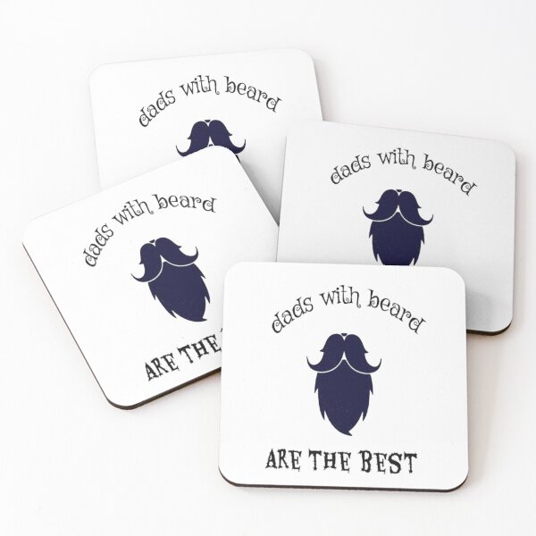 Item preview, dads with beards are the best designed and sold by Jesar.