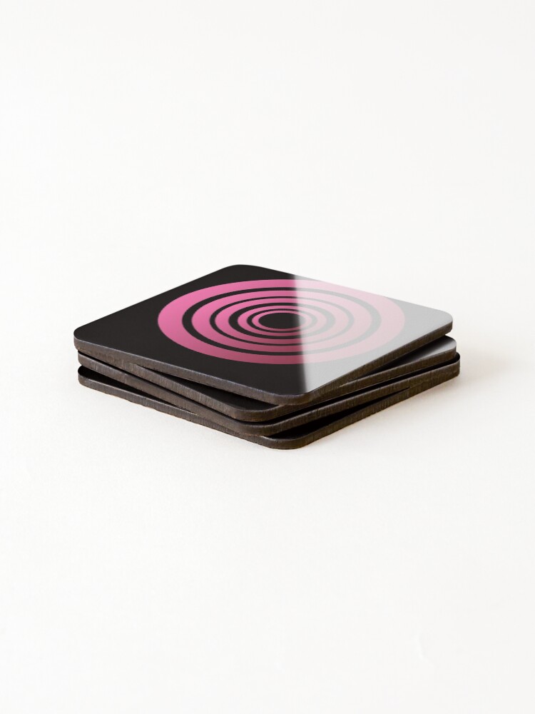 Thumbnail 4 of 5, Coasters (Set of 4), PURPLE RINGS designed and sold by julset.