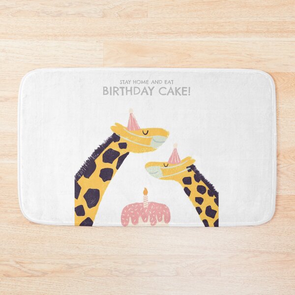 Item preview, Stay home and eat Birthday Cake! designed and sold by Kaupasi.
