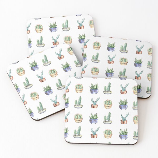 Item preview, watercolor cactus drawing designed and sold by irisen.