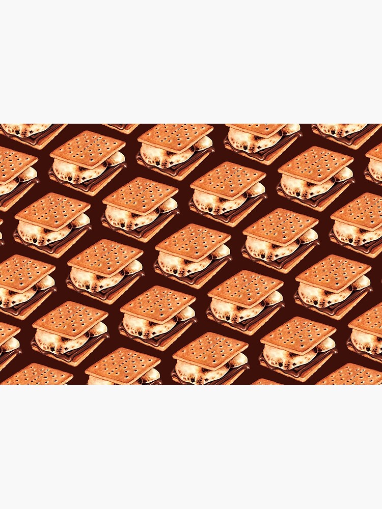 S'mores Pattern - Brown by KellyGilleran