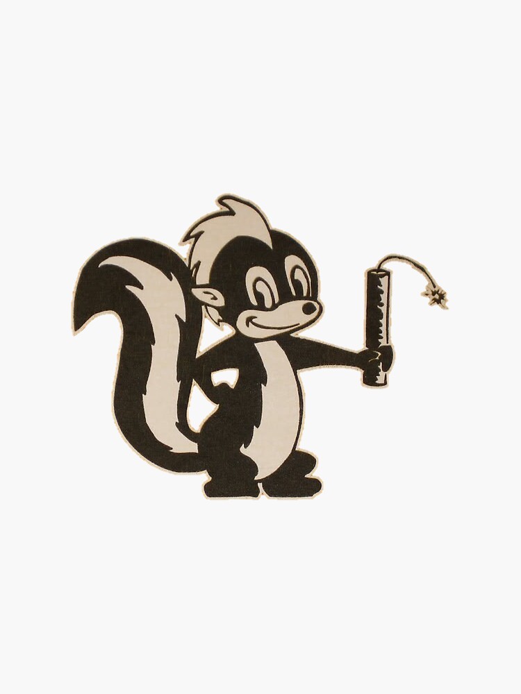 "Skunk Works" Sticker by Sidewinder21 | Redbubble