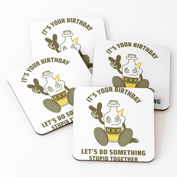 Item preview, It's your birthday Let's do something stupid together designed and sold by Kaupasi.