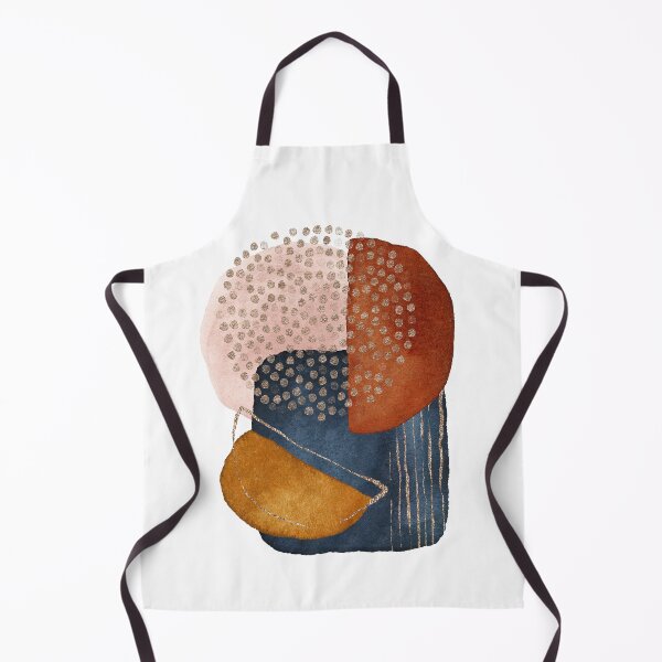 Item preview, Abstract Terracotta, Navy Blue, Blush Pink, Art Print By LandSartprints designed and sold by LandSartprints.