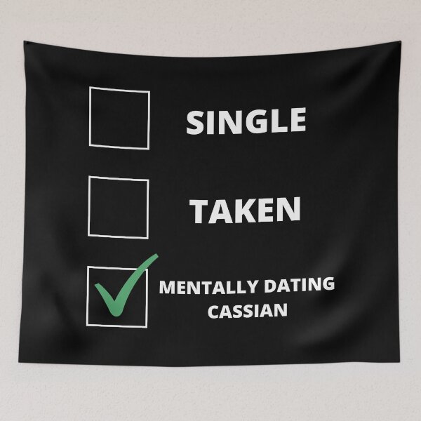 Item preview, Mentally Dating Cassian from Acomaf Funny designed and sold by FanArtzz.