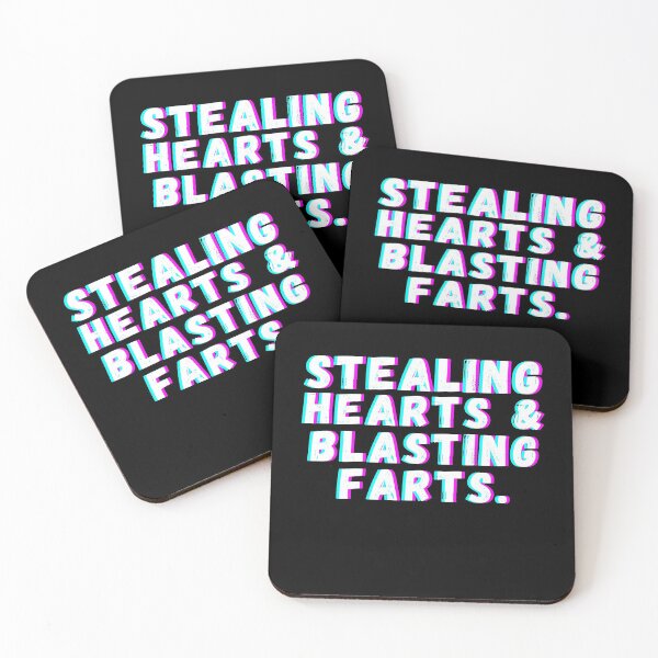 Item preview, Stealing hearts and blasting farts designed and sold by OneTimeEngineer.