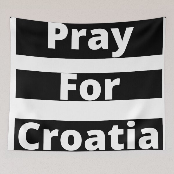Item preview, pray for croatia designed and sold by GabyVGalindo.