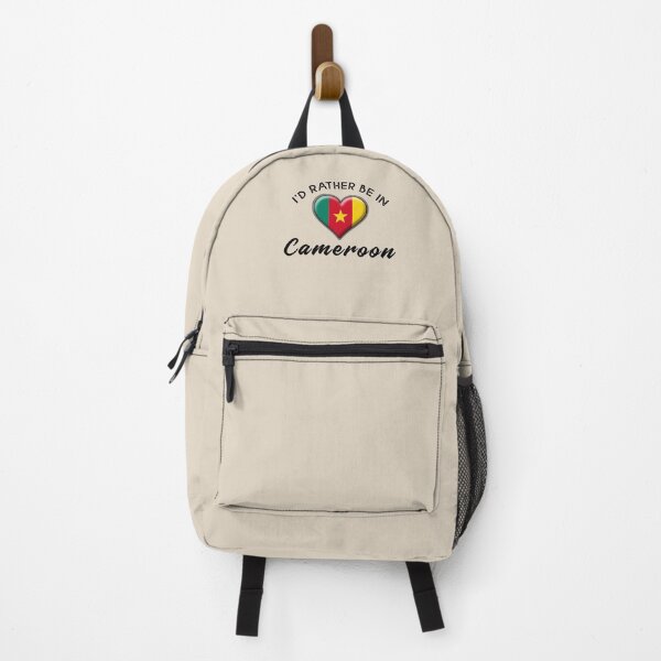 Item preview, I'd rather be in Cameroon. With the Flag of Cameroon. designed and sold by obedtheartist.