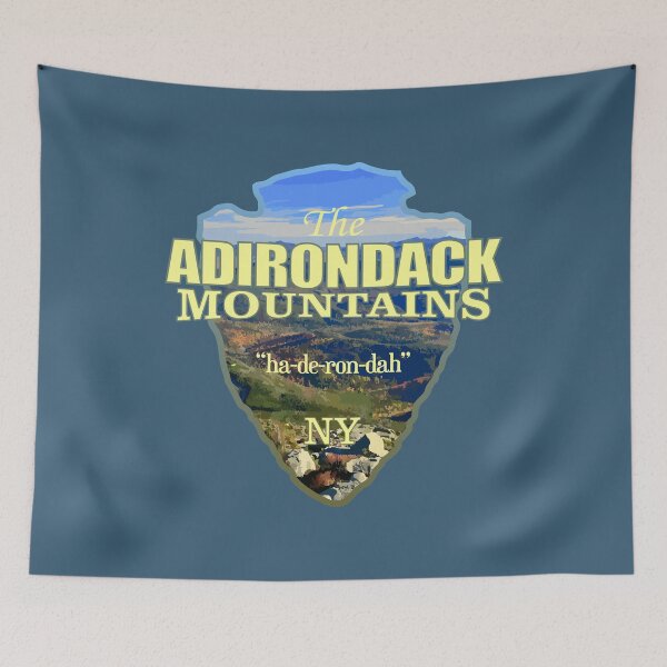 Item preview, Adirondack Mountains (arrowhead) designed and sold by curranmorgan.