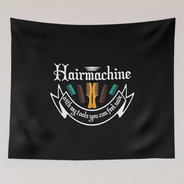 Item preview, Hairmachine - with my tools you can feel save designed and sold by emm-j.