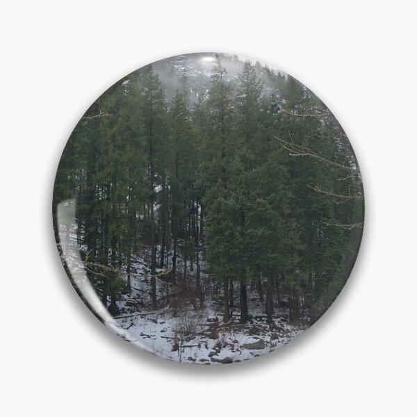 Item preview, Snowy Mountain Trees on a River designed and sold by toohot2trot189.