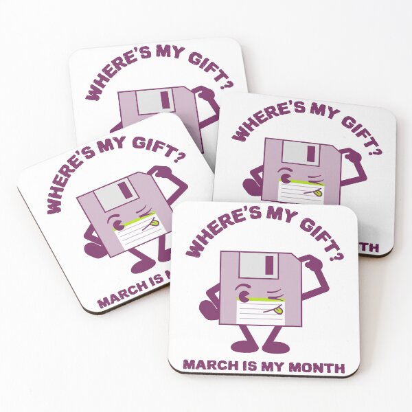 Item preview, Where's my gift? March is my month designed and sold by Kaupasi.