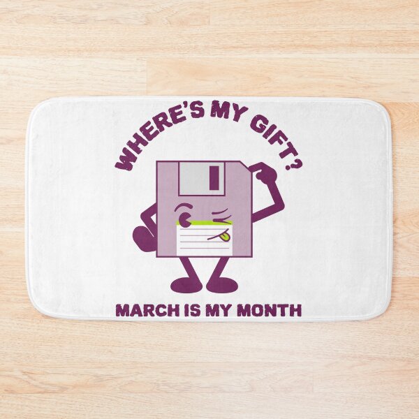 Item preview, Where's my gift? March is my month designed and sold by Kaupasi.