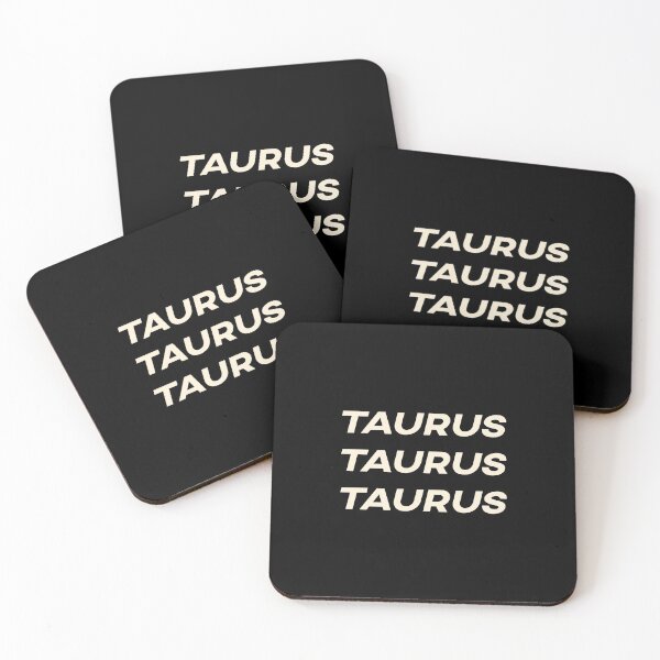 Item preview, Taurus Taurus Taurus Off-White Zodiac Sign Text designed and sold by Cefani Musk.