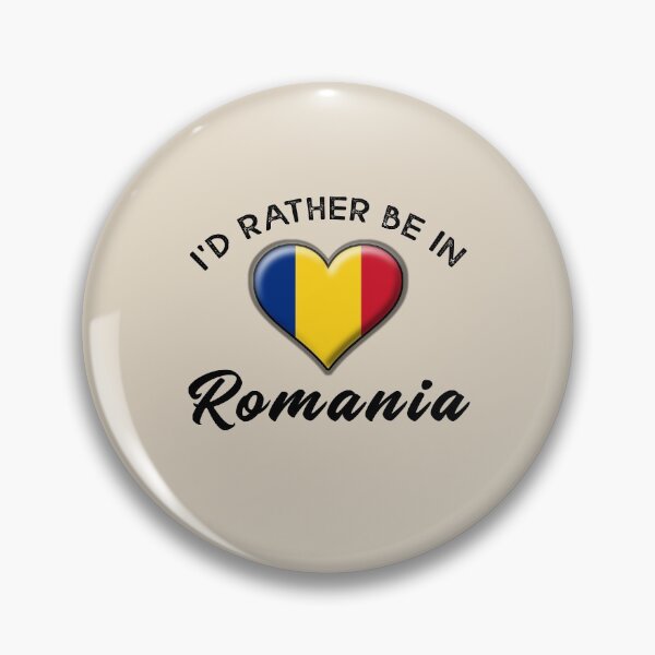 Item preview, I'd rather be in Romania. With the Flag of Romania. designed and sold by obedtheartist.