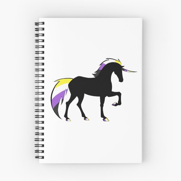 Item preview, Nonbinary Pride Unicorn designed and sold by wintry-art.