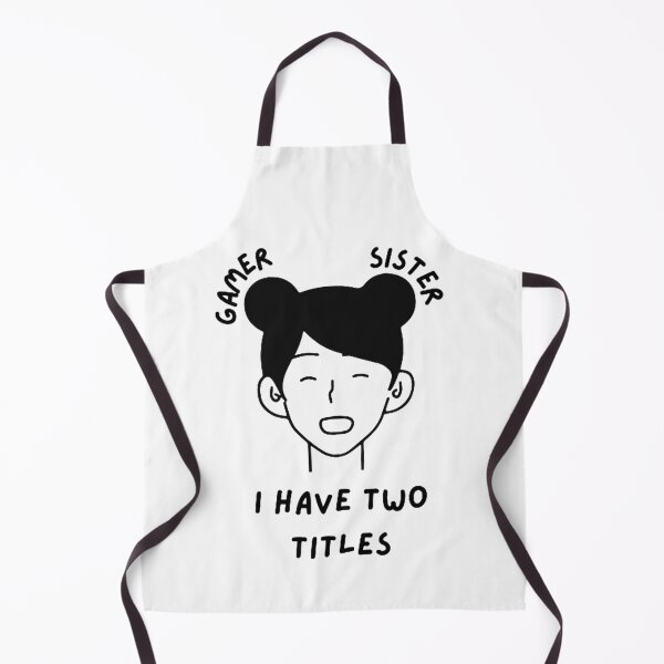 Item preview, I Have Two Titles Sister and Gamer designed and sold by LaylaCreator.