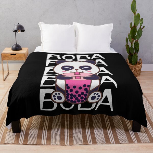 Item preview, Panda Kawaii Drinking Bubble Boba Tea designed and sold by Art by s2ray.