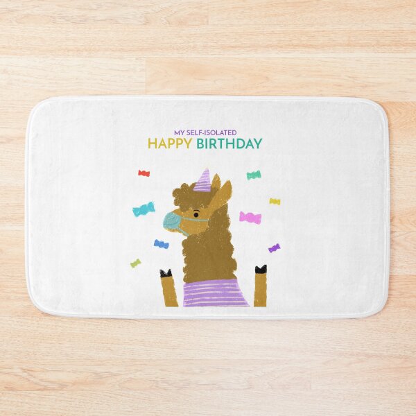 Item preview, My self-isolated Happy Birthday designed and sold by Kaupasi.