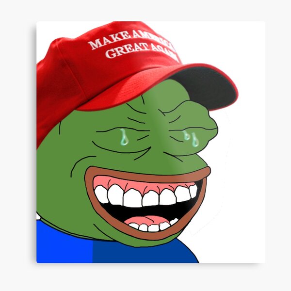 Pepe The Frog Metal Prints | Redbubble