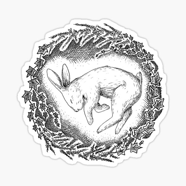 Hibunation Sticker