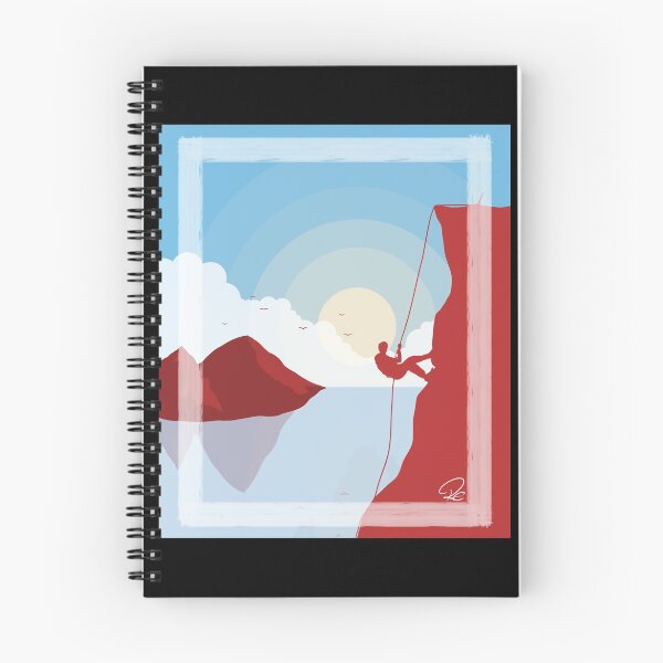 Item preview, Abstract Abseiling poster designed and sold by Evans1998.