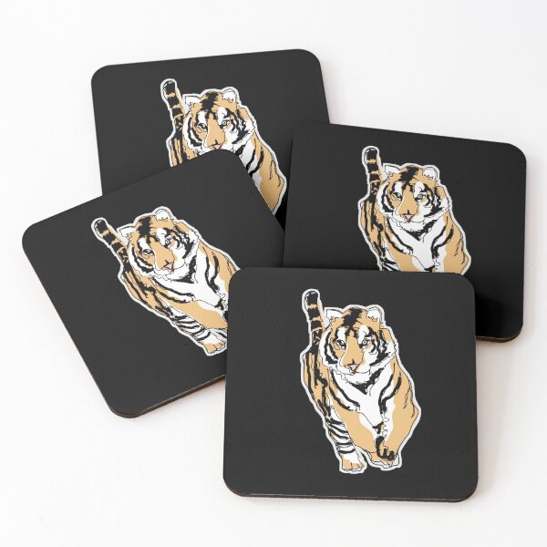 Item preview, Minimalistic Tiger Line Art Design designed and sold by MindCereal.