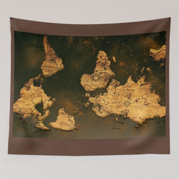 Item preview, Upside Down Map designed and sold by lodarohit.