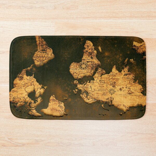 Item preview, Upside Down Map designed and sold by lodarohit.