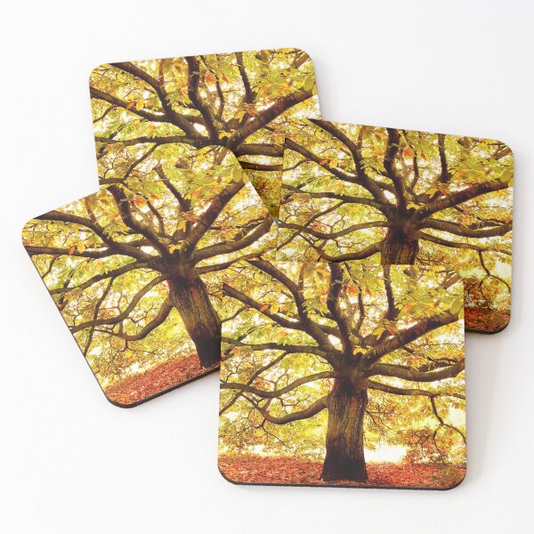 Item preview, Large Brown Autumn Oak Tree designed and sold by kayodeDesign.